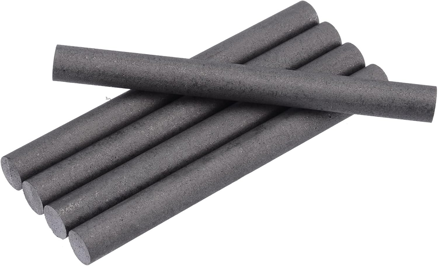 5 unids 99.99% varillas de grafito negro electrodo de grafito varillas de carbono barras de cilindro barras de la industria herramientas 3.937