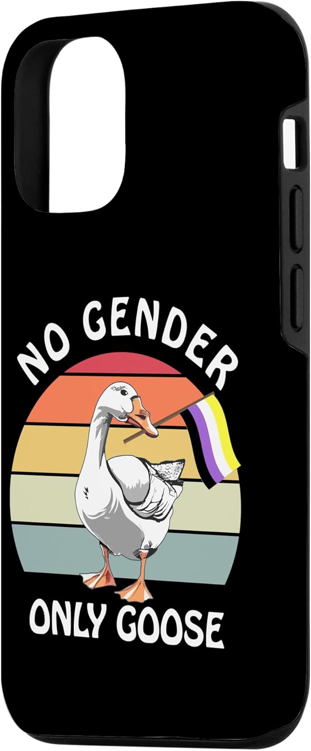 Funda LGBTQ para iPhone 13 Pro Nonbinary Goose Bi Pride Flag Bi Pride Parade Flag