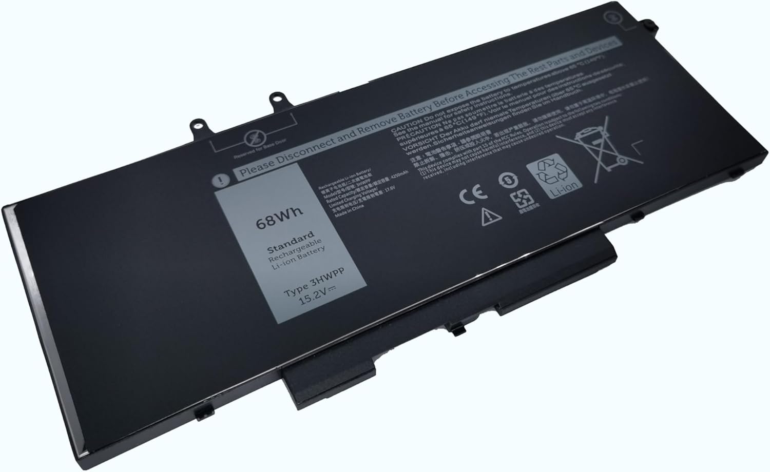 3HWPP – Batería de repuesto compatible con Dell Latitude 5401 5410 5411 5501 5510 5511 Precision 3541 3551 Inspiron 7706 2 en 1 Inspiron 17 75007506