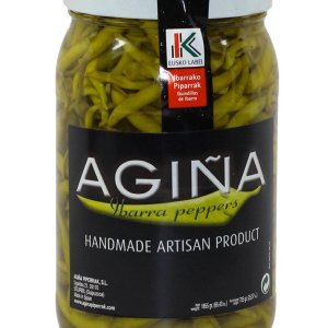 Piparras Pimientos Verdes Vascos en Salmuera – 64 onzas Piparras Pimientos Verdes Vascos en Salmuera – 64 onzas