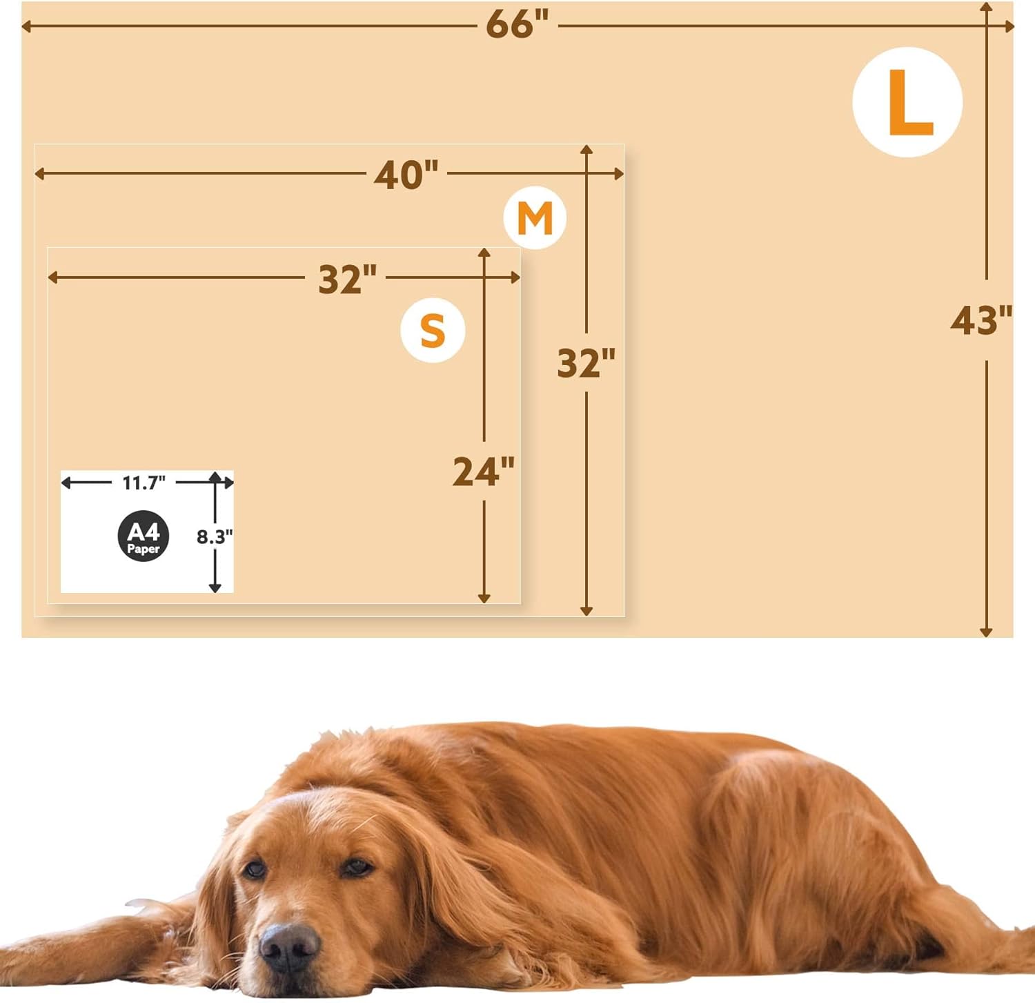 Stuffed Manta suave de alta calidad para perro, con franela beige lindo estampado de patas, 24 x 32 pulgadas, manta para gatos, suministros para