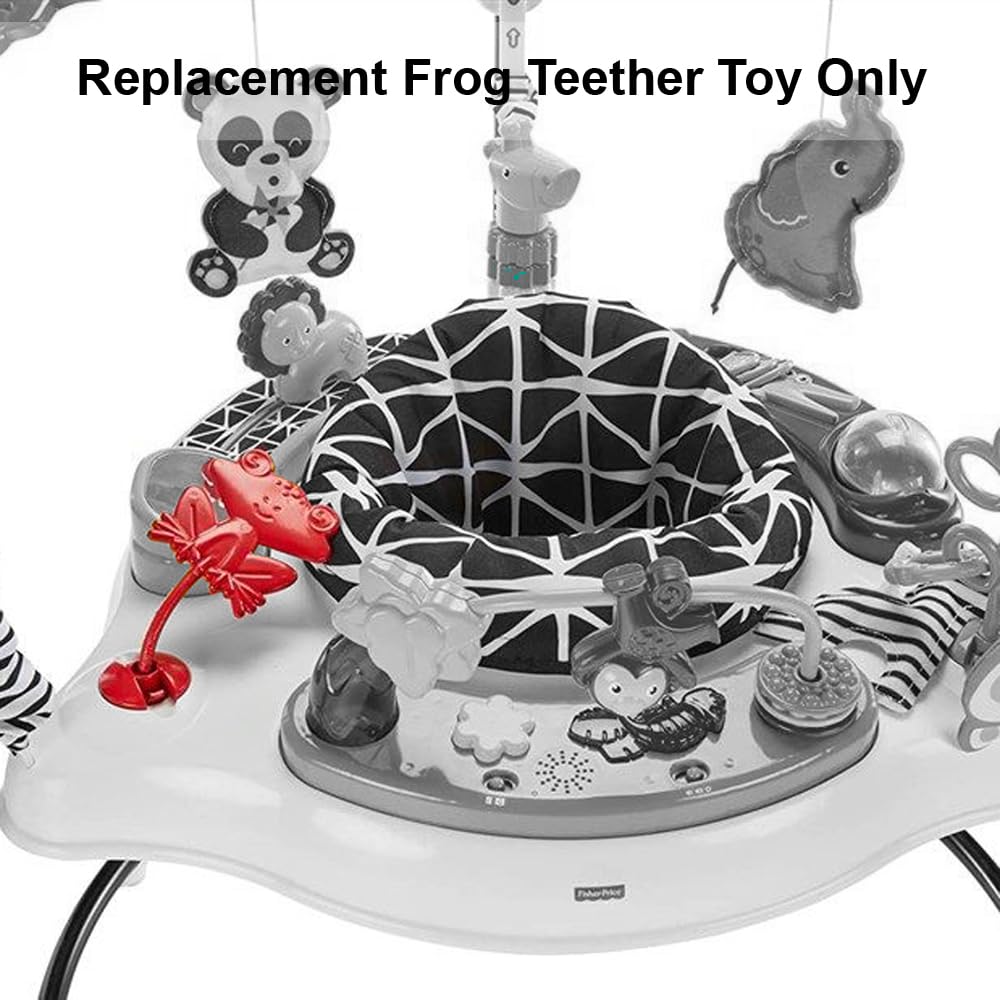 Pieza de repuesto para Fisher-Price Animal Wonders Jumperoo Baby Activity – FWY41  Juguete de repuesto para mordedor de rana