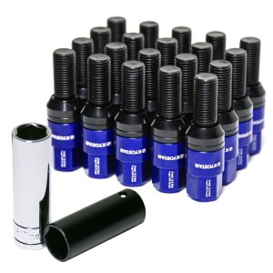 Aluminum Close End Conical Seat Lug Bolt for BMW E46 325 E90 E39 E60 E53 Blue Aluminum Close End Conical Seat Lug Bolt for BMW E46 325 E90 E39 E60 E53 Blue