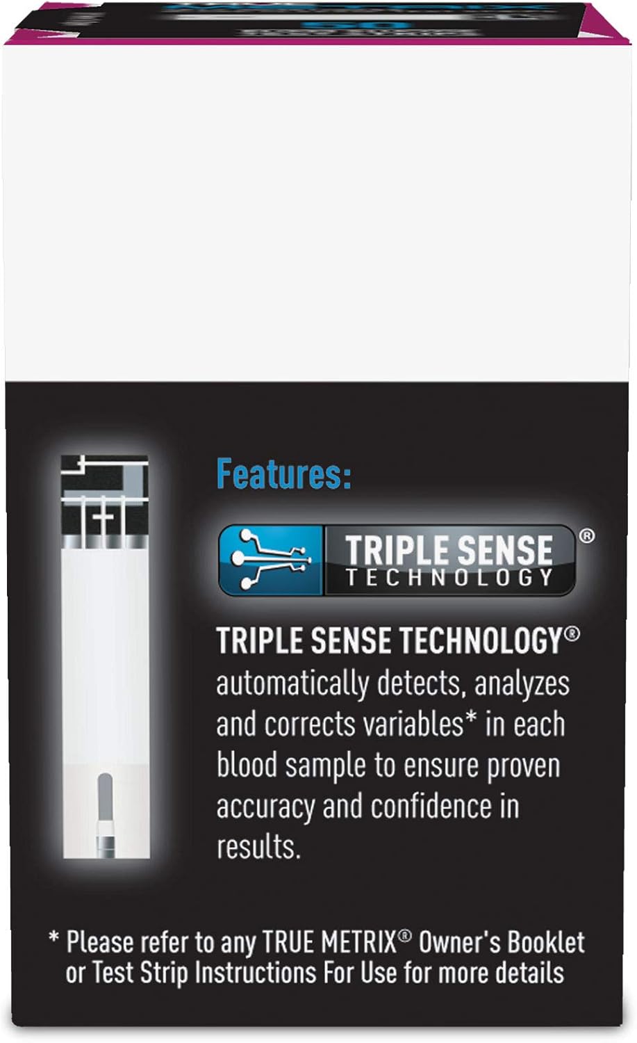 True Metrix – Tiras de prueba de glucosa en sangre para automonitoreo (6 cajas de 50)