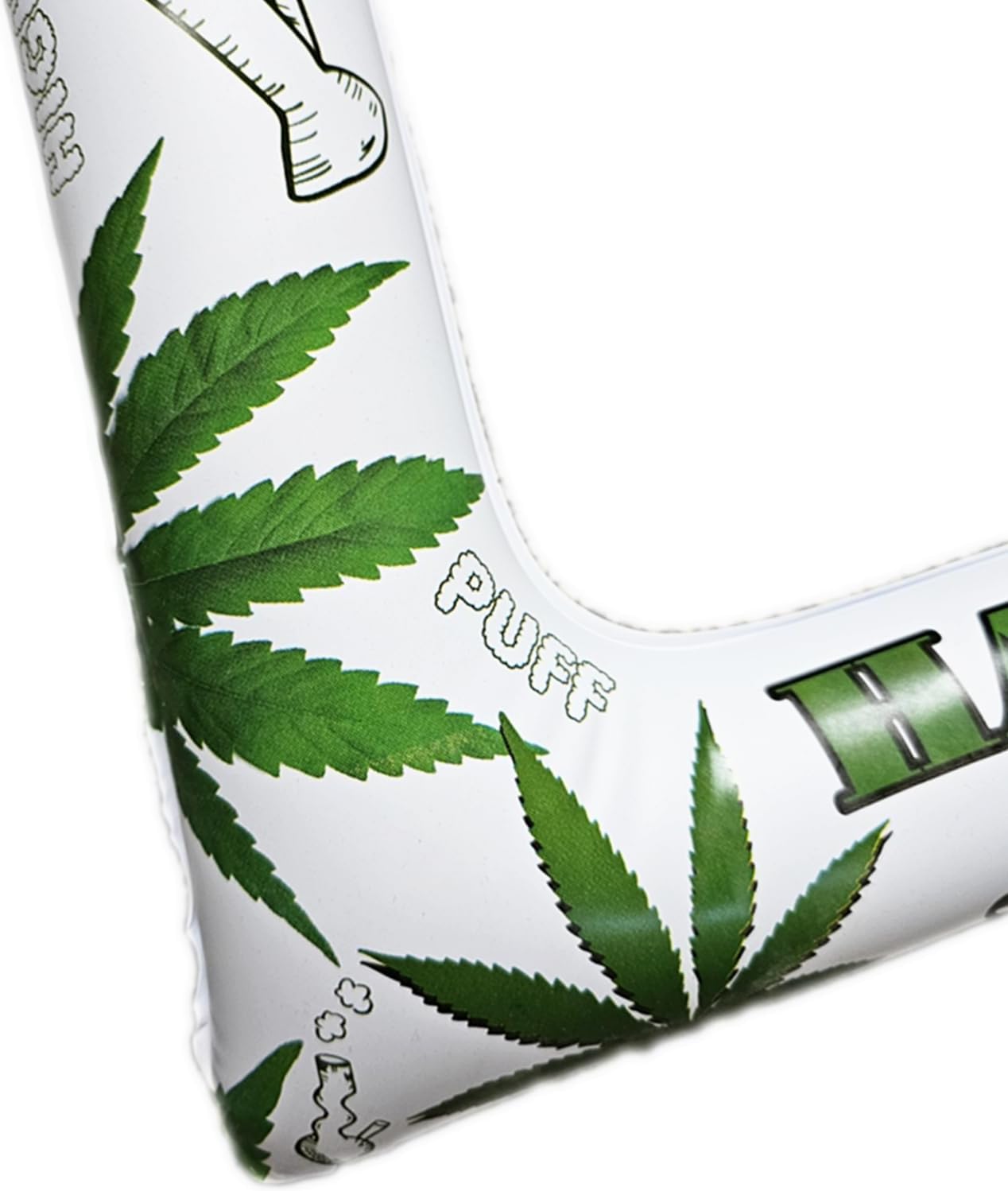 Fiesta de cumpleaños con temática de marihuana inflable para cabina de fotos y selfies, marihuana gigante, marihuana, marihuana, decoración de