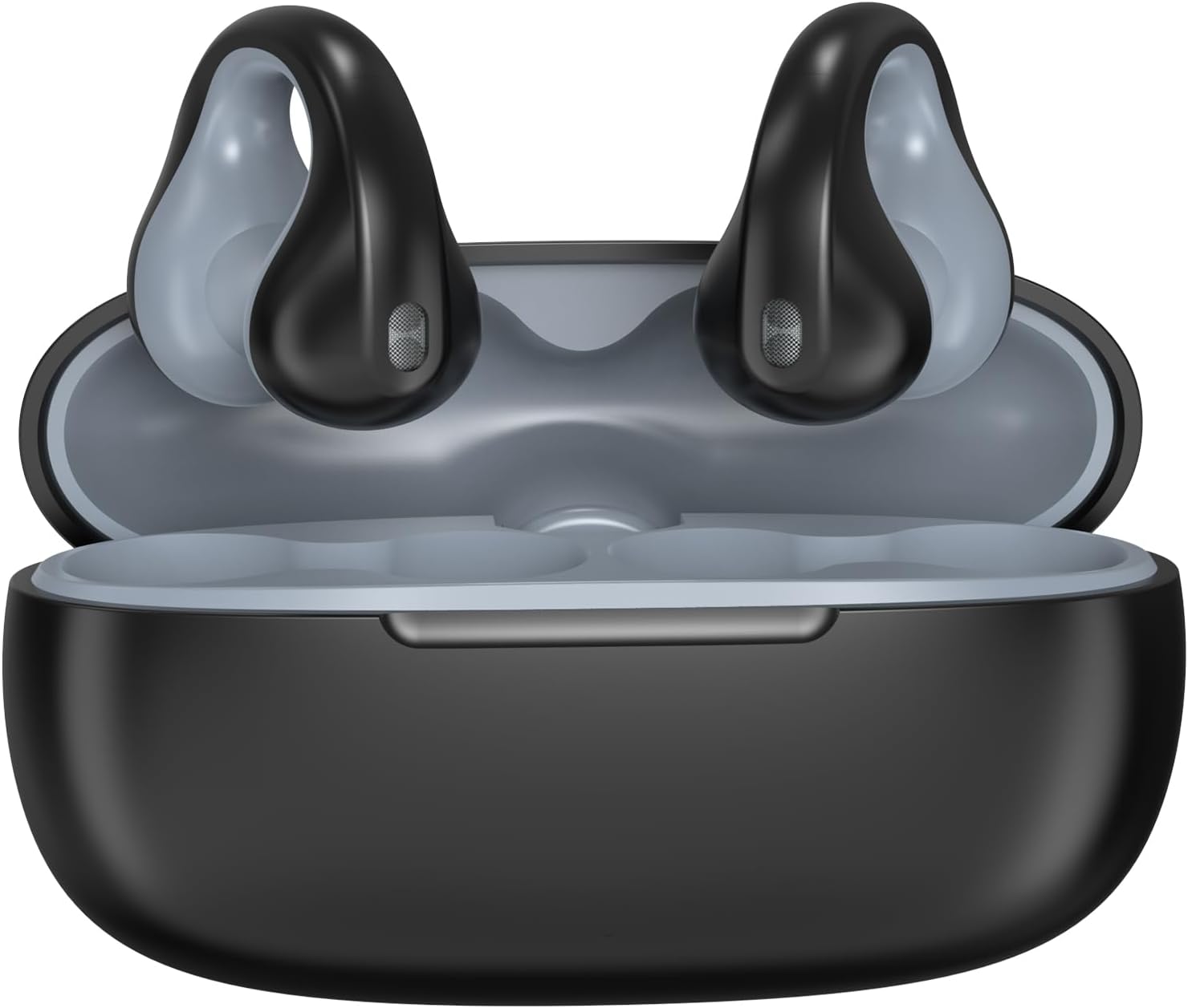 Auriculares de oído abierto, auriculares deportivos Bluetooth, auriculares abiertos, auriculares inalámbricos mini para ciclismo, conducción,