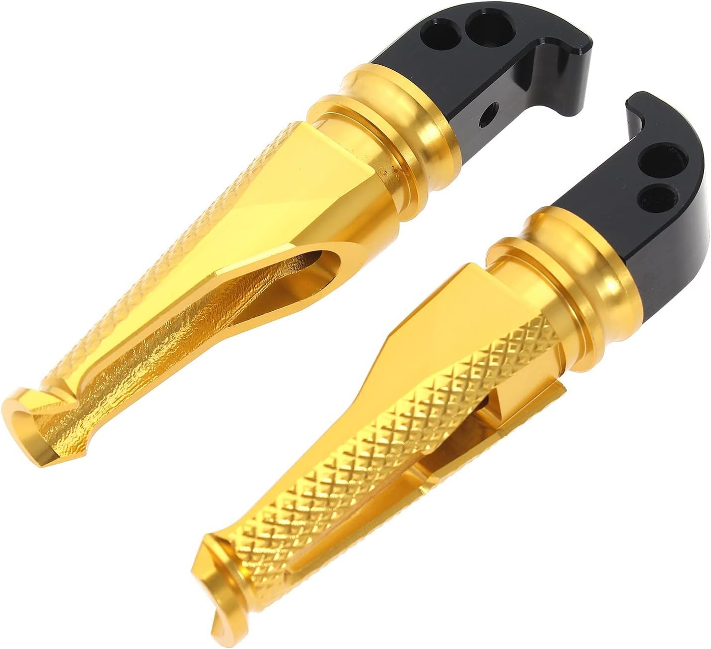 Estriberas traseras Pedal Pasapiés Pasajero para Yamaha R3 R25 R15 T-MAX 530 TMAX 530 T-MAX 500 TMAX500 XJ6 MT07 MT09 MT10 MT 07 MT 09 MT 10 (Color