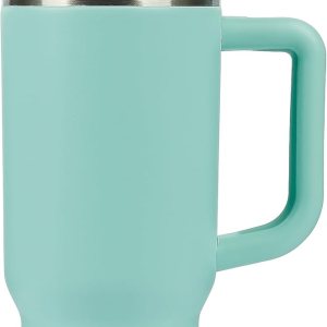 Pelican Hydration Pelican Porter – Vaso aislado al vacío de 40 onzas, acero inoxidable reciclado de doble pared de viaje con doble tapa, taza de Pelican Hydration Pelican Porter – Vaso aislado al vacío de 40 onzas, acero inoxidable reciclado de doble pared de viaje con doble tapa, taza de