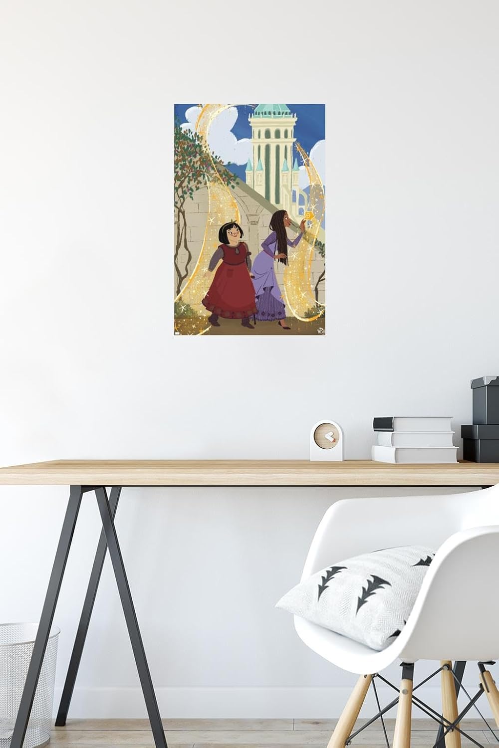 Trends International Disney Wish – Póster de collage de 3 (amigos), póster de pared, 14.72 x 22.37 pulgadas, versión premium sin marco