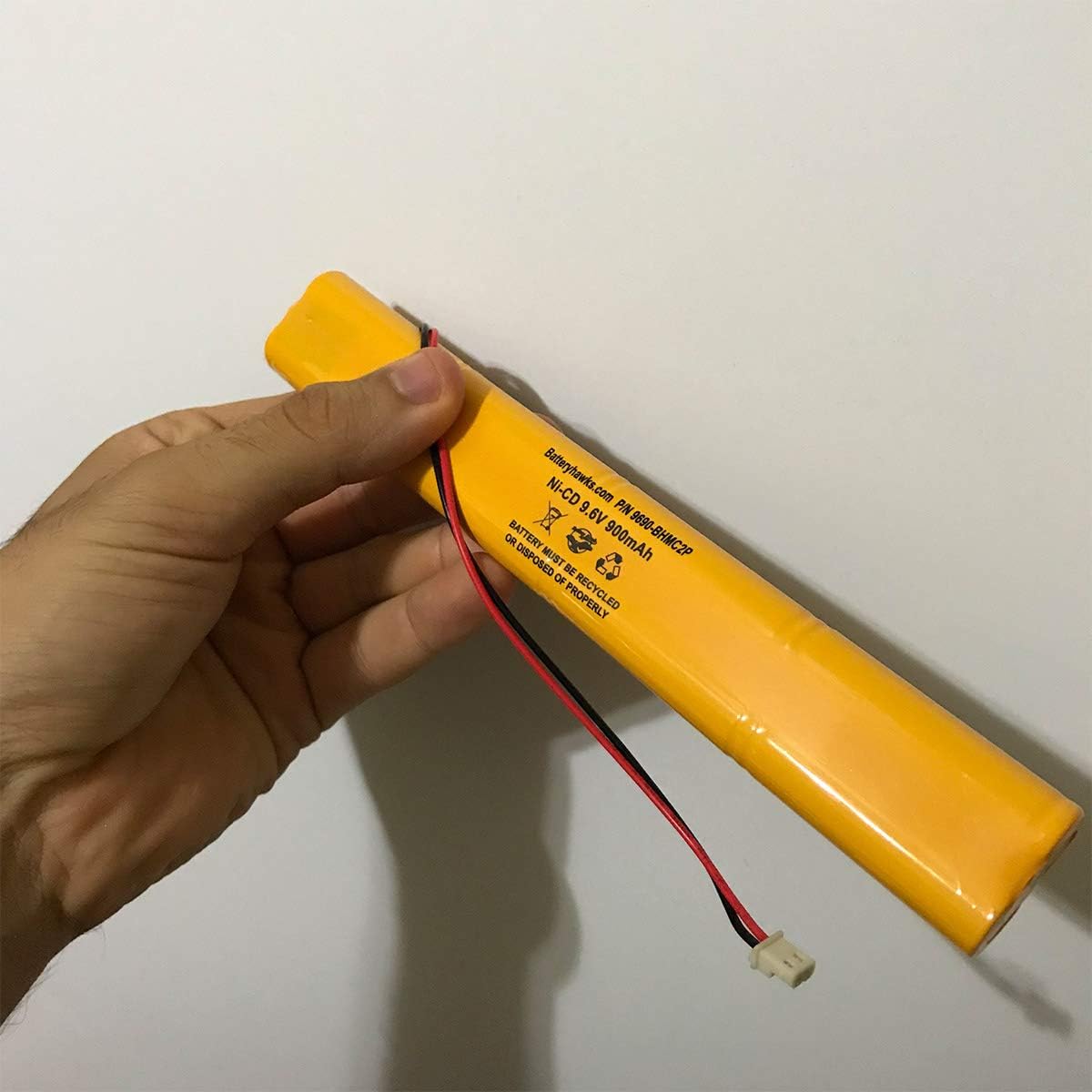ELBB003 Lithonia ELB-B003 Unitech BAT9.6V700 9.6v 900mAh Señal de salida Luz de emergencia NiCad Batería Reemplazo ELB-B004 ELBB004 OSI OSA228