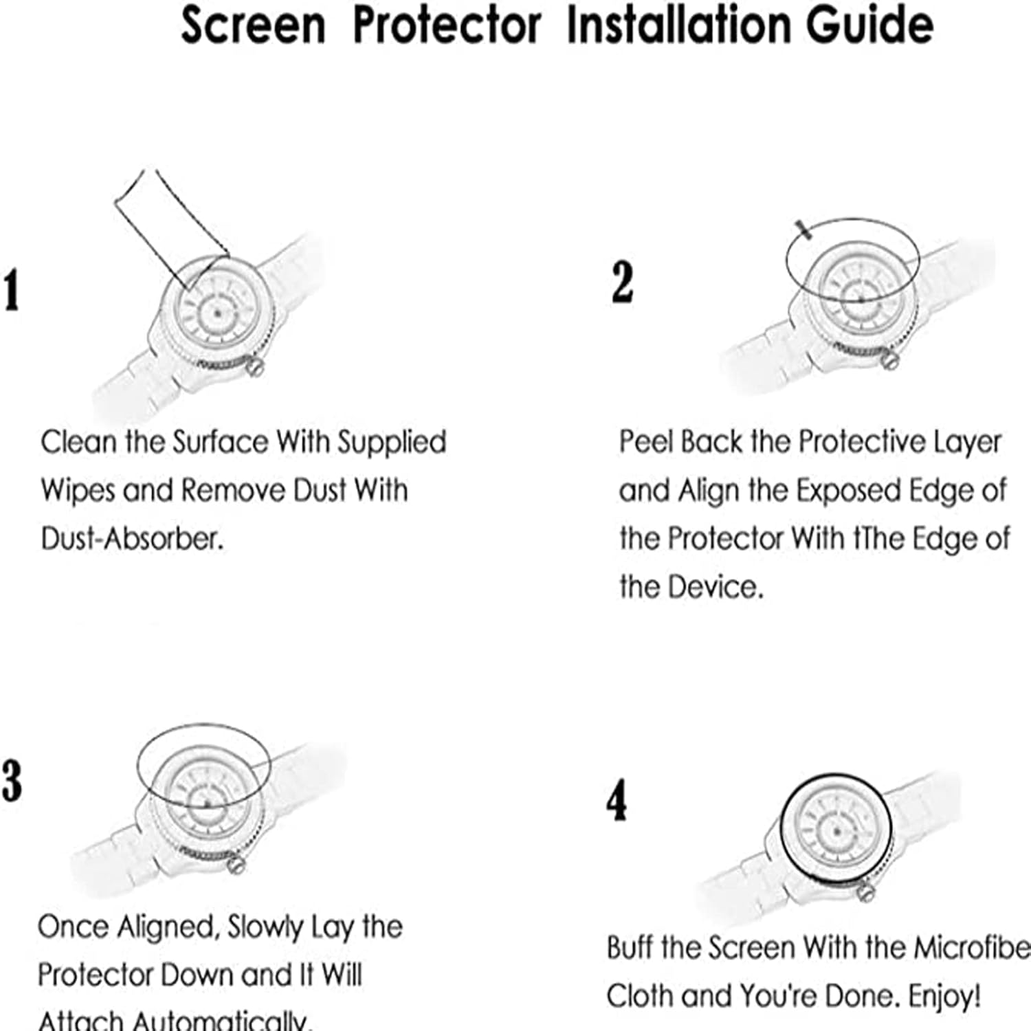 Lamshaw Protector de pantalla compatible con Amazfit Balance, 3 unidades Película protectora de pantalla de vidrio templado 9H compatible con