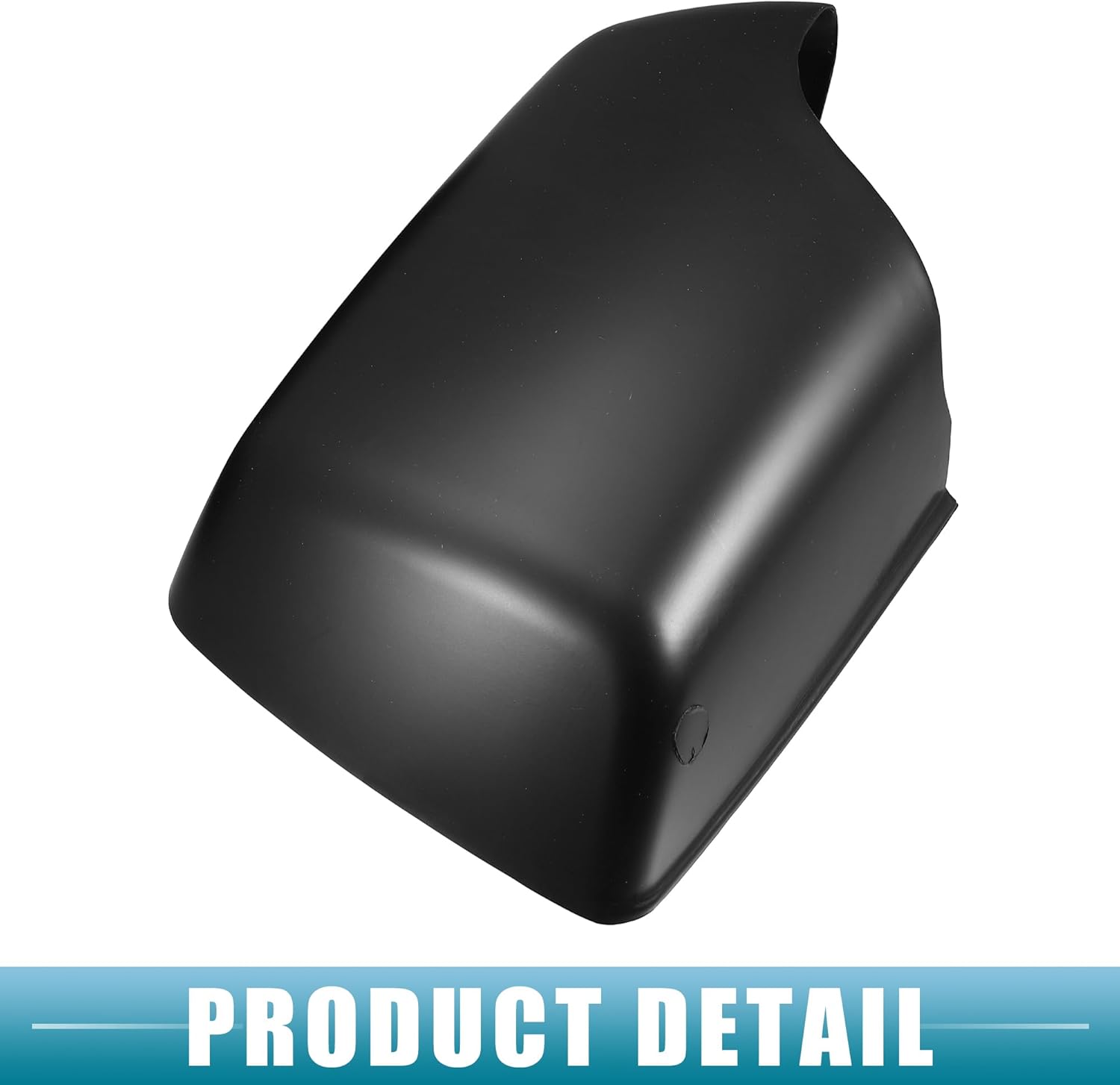 Tapa del espejo retrovisor NO.5116825632251168256321 Cubierta del espejo de la puerta lateral para BMW X5 2000-2006 ABS plástico negro 1 par