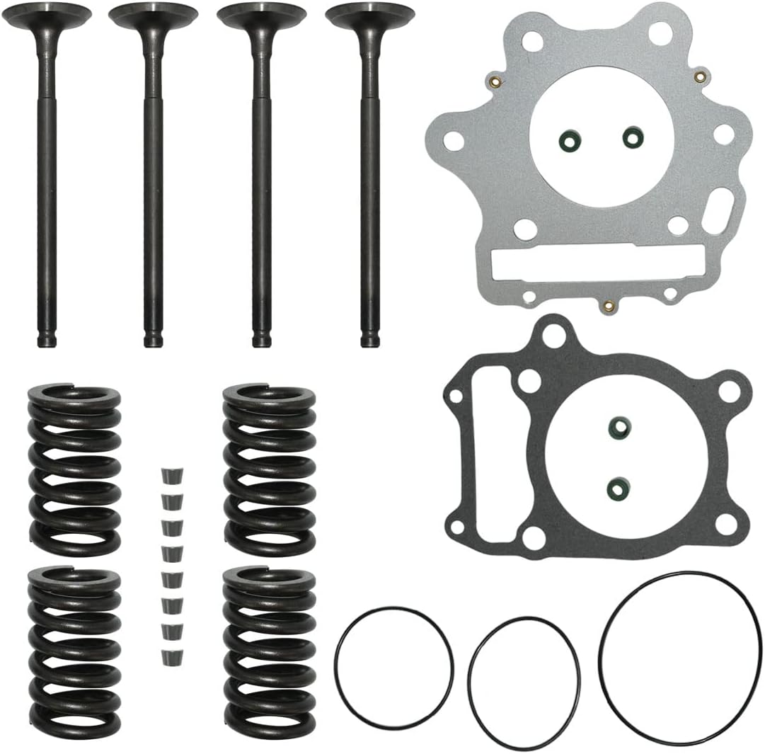 Kit de válvula de escape de admisión de cilindro para Honda TRX300EX Sportrax 300 2X4 1993-2008