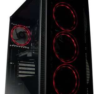 Periphio Ember – Computadora para juegos, RGB, Intel Quad-Core i5, 16 GB de RAM, SSD de 120 GB + 1 TB 7200 RPM HDD, PC para juegos Windows 10, Periphio Ember – Computadora para juegos, RGB, Intel Quad-Core i5, 16 GB de RAM, SSD de 120 GB + 1 TB 7200 RPM HDD, PC para juegos Windows 10,