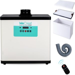 WECREAT Extractor de humos de soldadura potente purificador de humo de succión de 200 W, bajo ruido, tasa de purificación del 99.97% con sistema de WECREAT Extractor de humos de soldadura potente purificador de humo de succión de 200 W, bajo ruido, tasa de purificación del 99.97% con sistema de