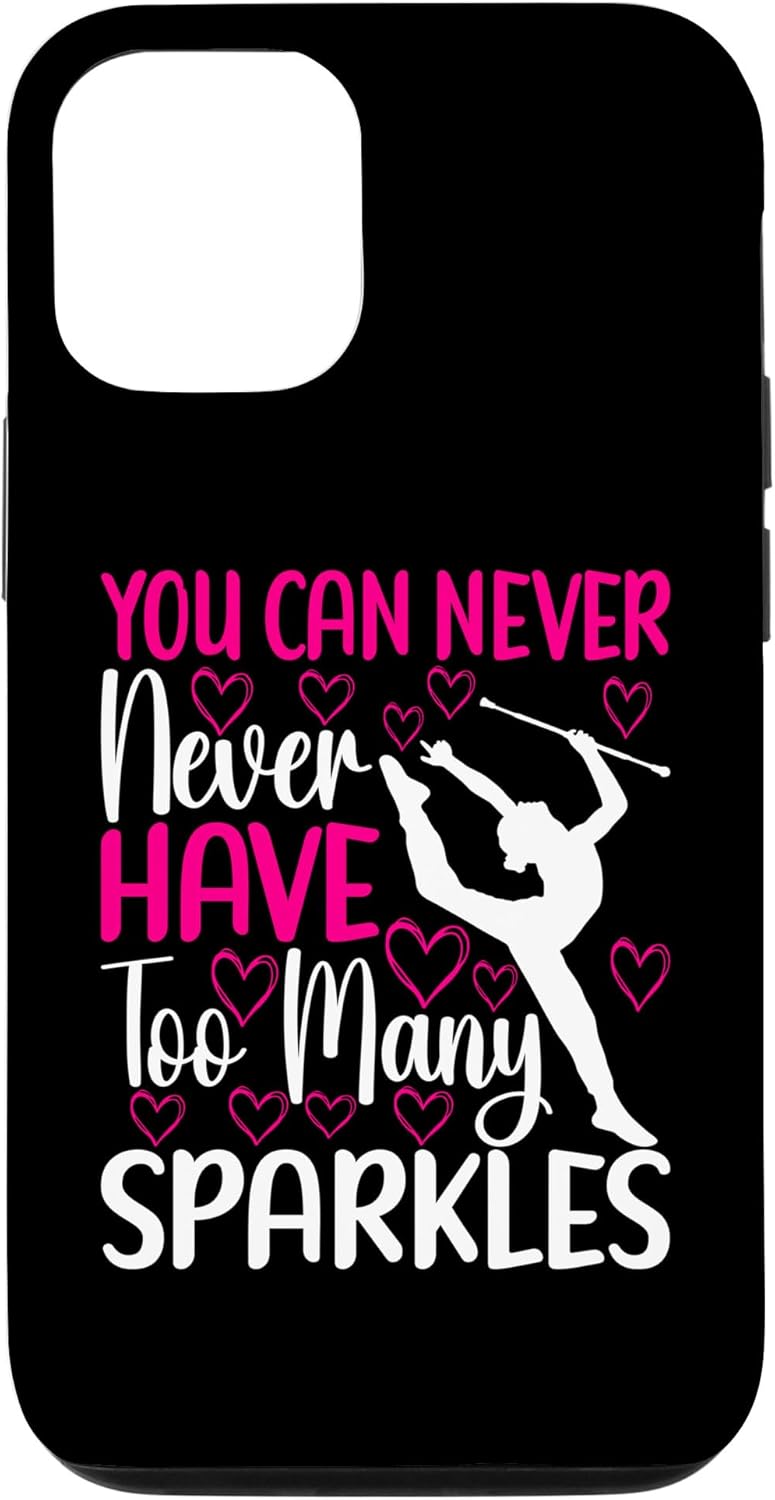 Funda para iPhone 14 Baton Twirling Outfit Majorette Baton Twirler
