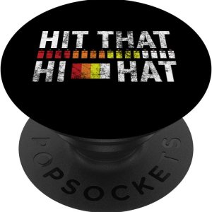 808 Hit That Hi Hat – Máquina de tambor Roland 808 – PopSockets Grip and Stand for Phones and Tablets 808 Hit That Hi Hat – Máquina de tambor Roland 808 – PopSockets Grip and Stand for Phones and Tablets