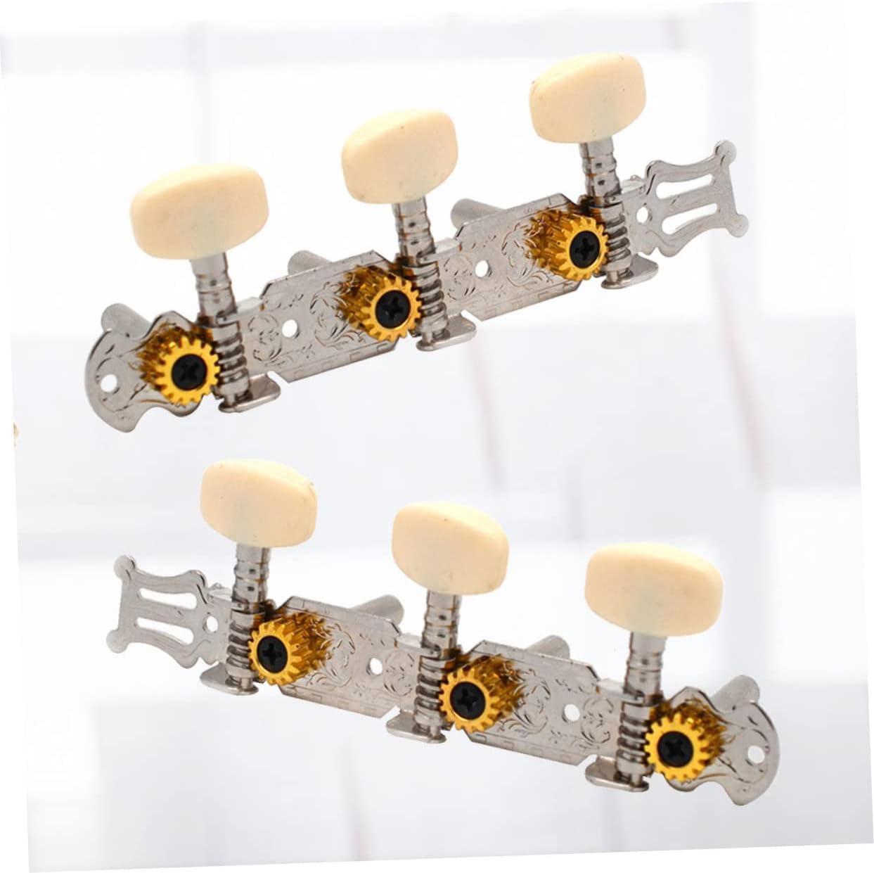 ERINGOGO Guitarras 2 unids Clavijas de guitarra Clavijas de afinación Clavijas de afinación Guitarra Clásica Guitarra Clavijas