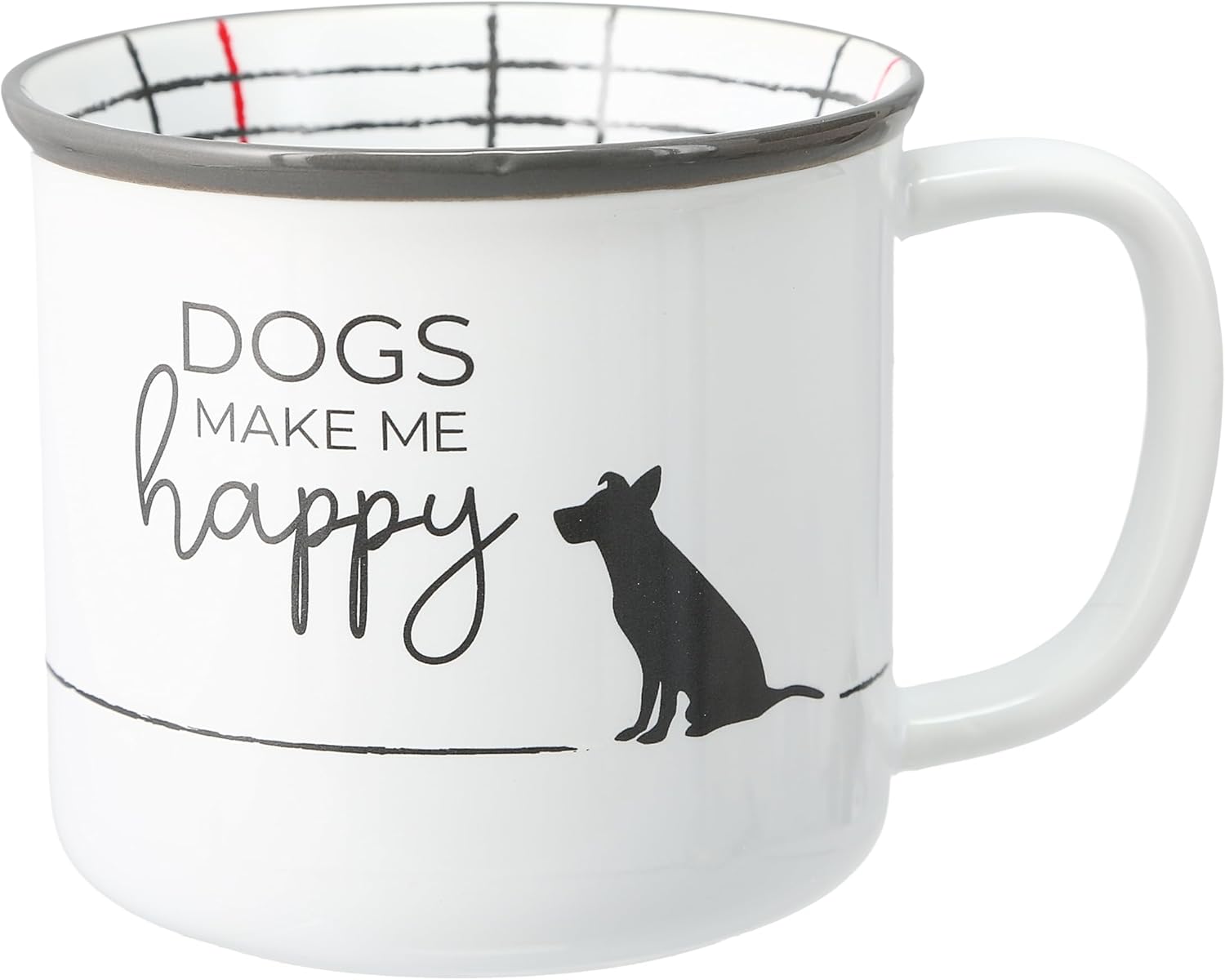 Pavilion – Taza de café de 18 onzas con diseño de perros K-9, regalo para amantes de los perros, regalo de rescate para mascotas, mamá y papá