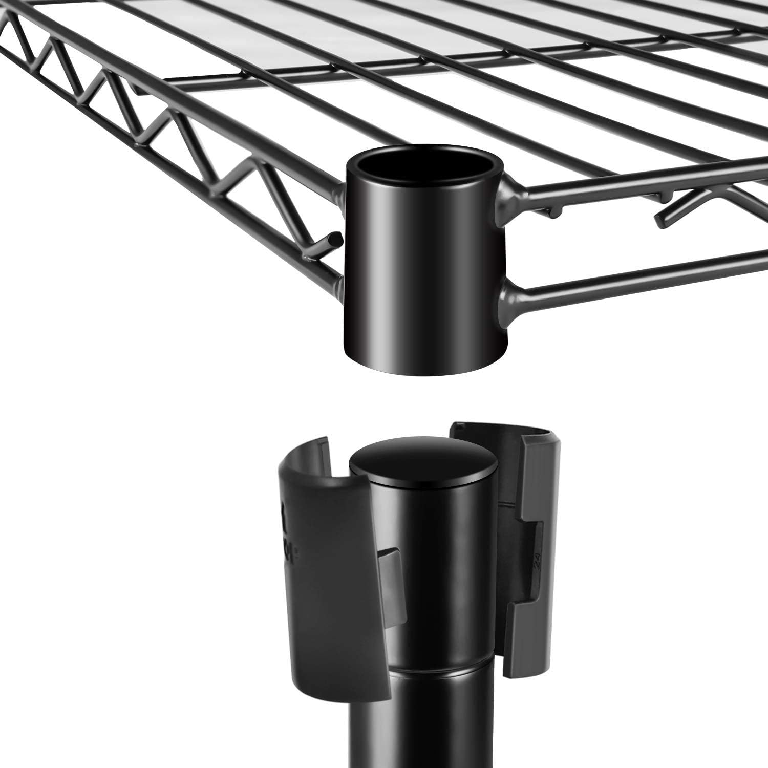 Estantería resistente de 5 estantes, capacidad de 1250 libras, 29.92 pulgadas de profundidad x 13.98 pulgadas de ancho x 62.99 pulgadas de alto, 5