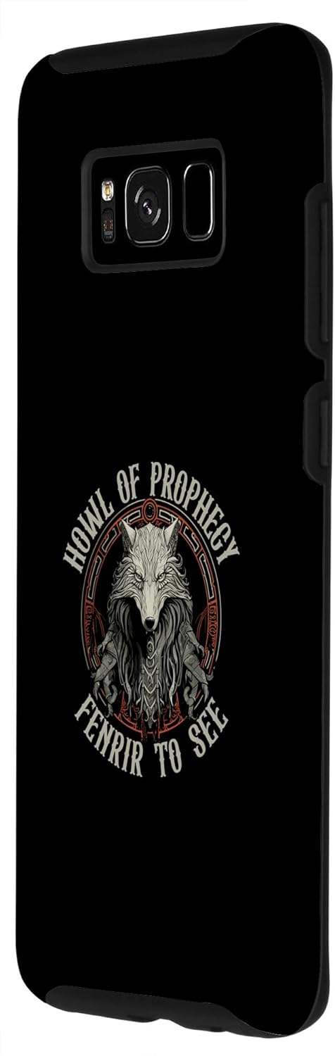 Galaxy S8 Fenrir Wolf Viking Scandinavian Pride Norsemen Odins Wolf Case