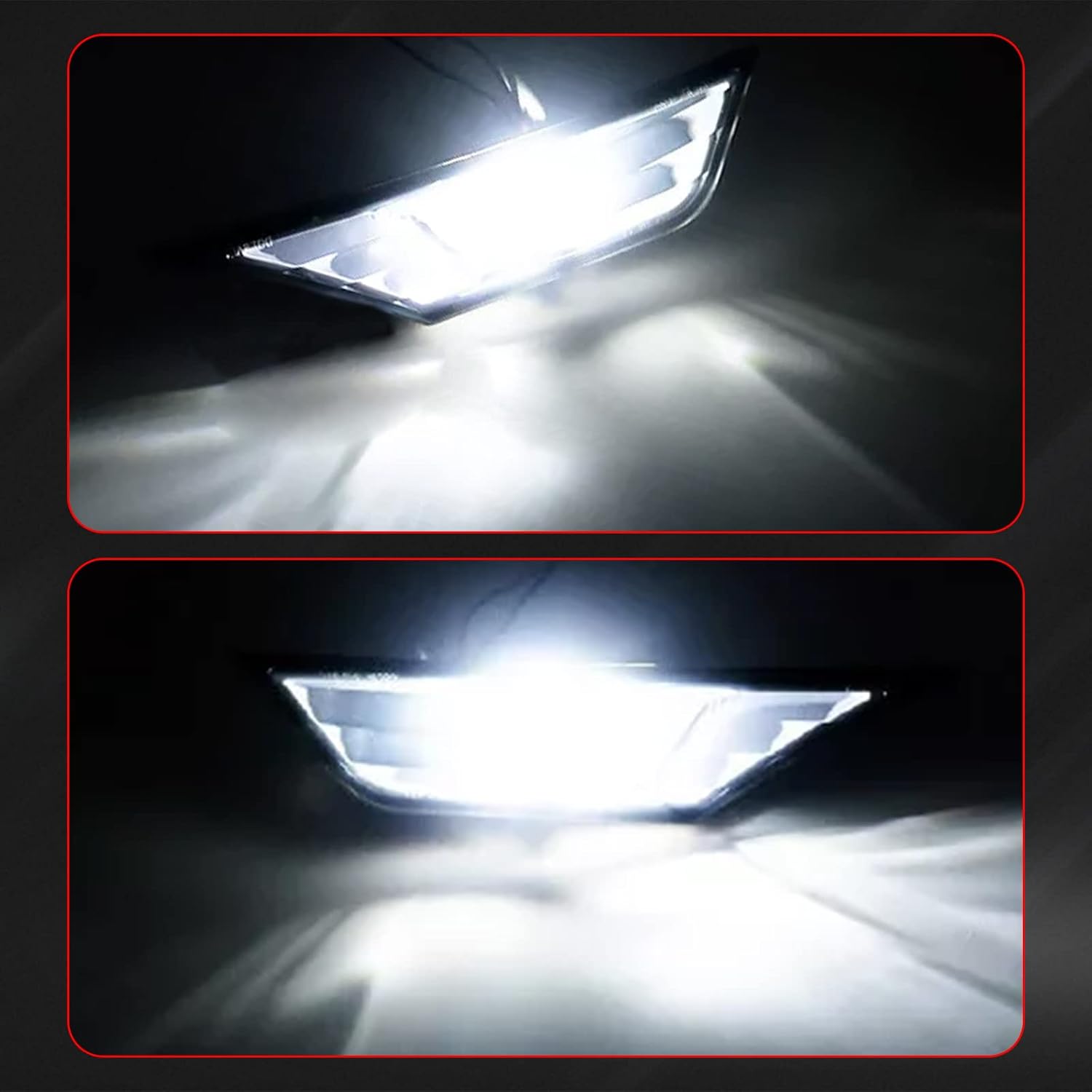 Lámpara de luz de marcador lateral, bombilla LED completa, luz de marcador lateral frontal compatible con Honda Civic Sedan Coupe Hatchback