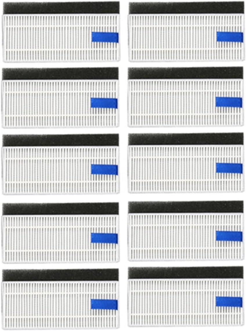 22pcs Side Brush Hepa Filter Replacement Parts Compatible with Tefal Rowenta X-plorer Serie 75 RG7687RR7687WH Robotic Vacuum Cleaner
