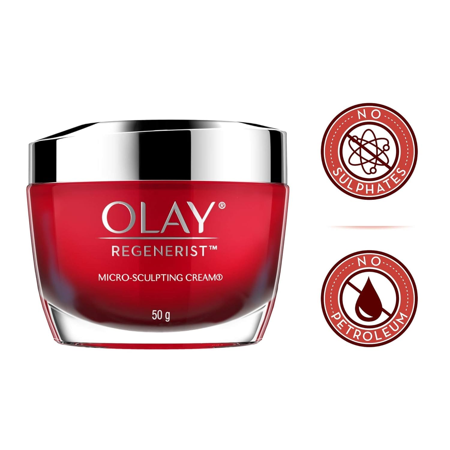 Regenerist – Crema de día Micosculpting  Piel hidratada, regordeta y hinchable  Con ácido hialurónico, niacinamida y péptidos  Piel normal, grasa,