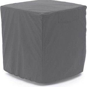STARTWO Cubierta de aire acondicionado, resistente, impermeable, duradera, para exteriores, parte inferior elástica para un ajuste seguro, STARTWO Cubierta de aire acondicionado, resistente, impermeable, duradera, para exteriores, parte inferior elástica para un ajuste seguro,