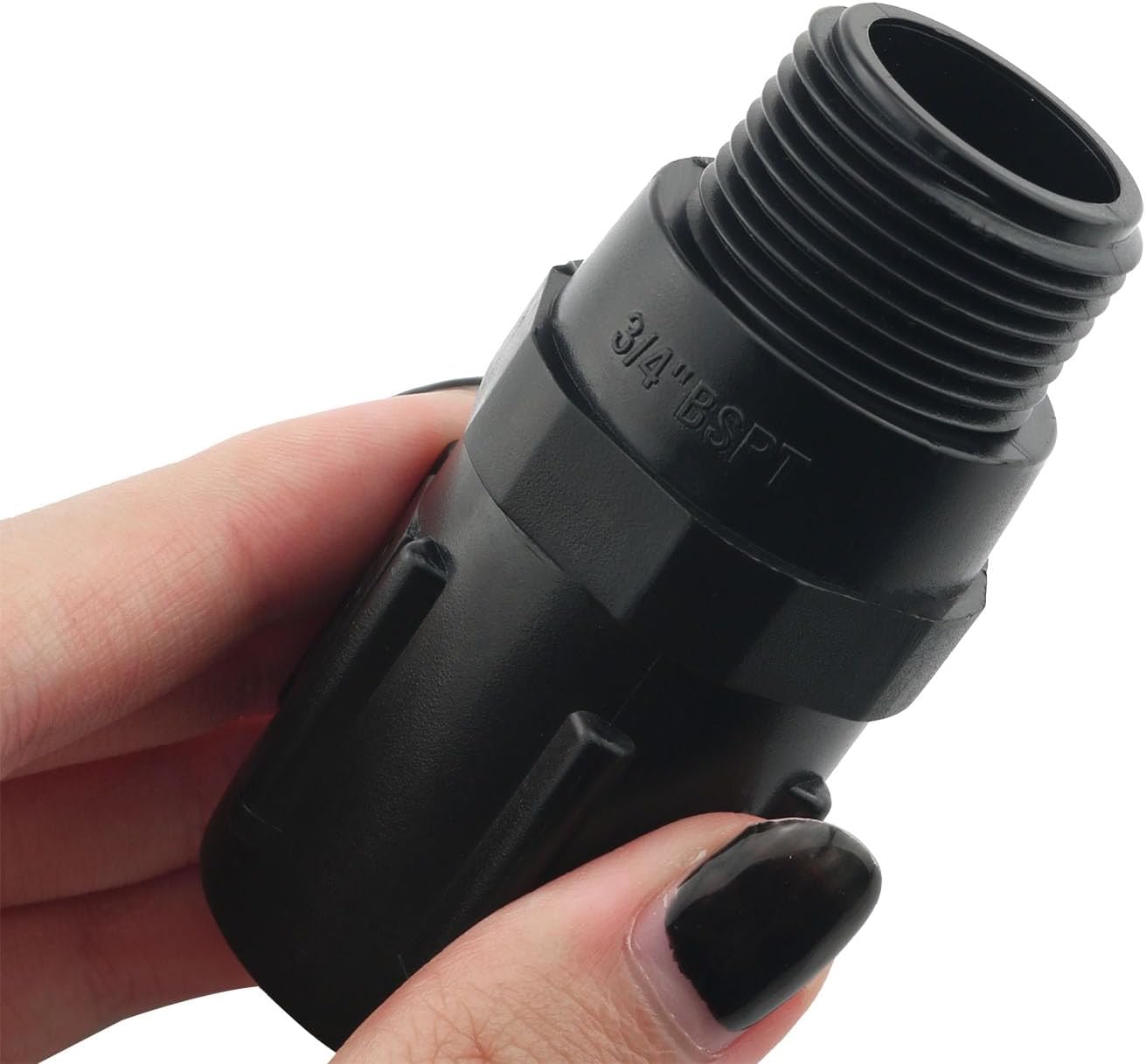 Regulador de presión Regulador de distribución de agua de riego por goteo, regulador de presión de 25 PSI, reductor de presión, válvula de flujo