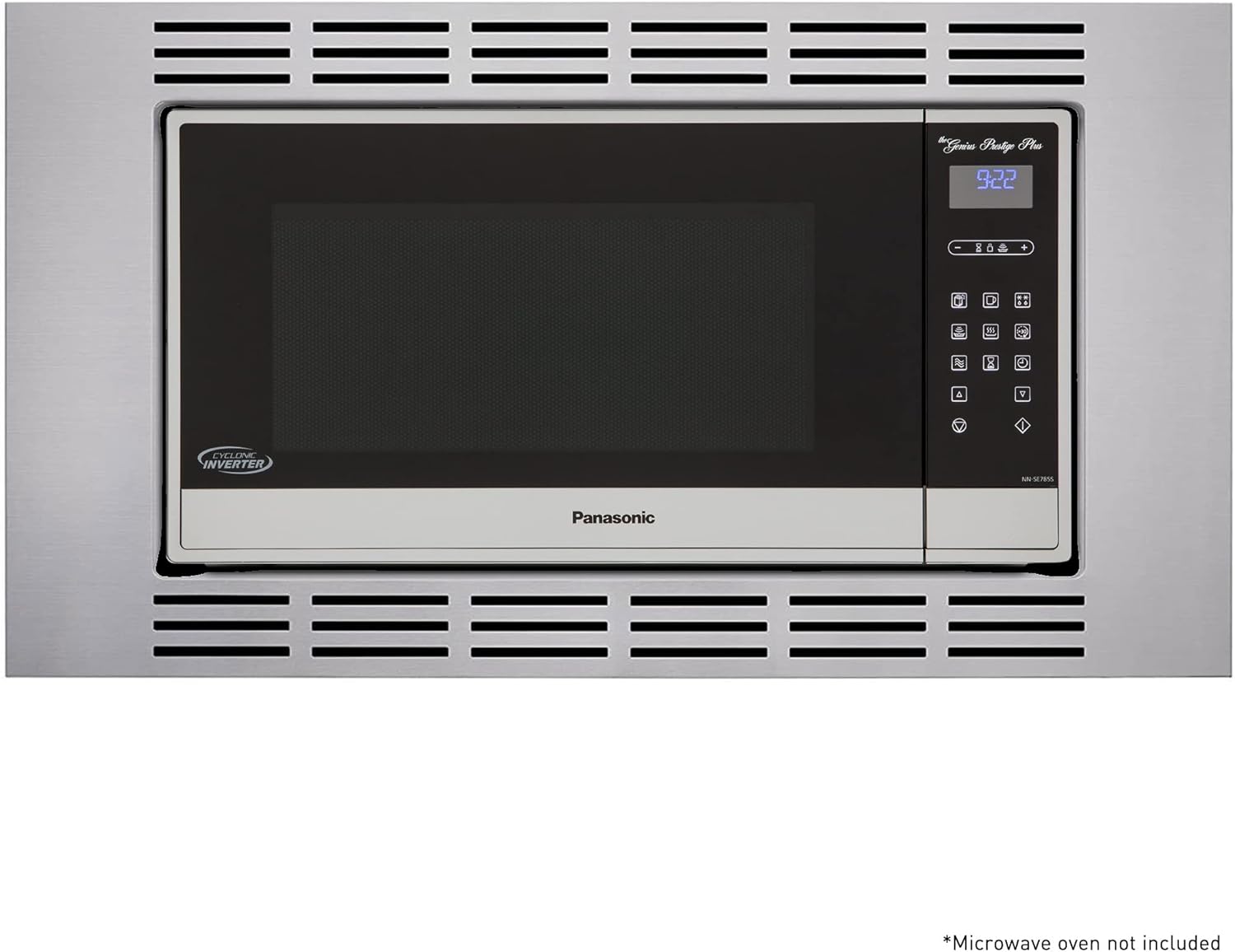Panasonic Kit de molduras de microondas de 30 pulgadas para hornos microondas Panasonic de 1.6 pies cúbicos – NN-TK732SS (acero inoxidable)