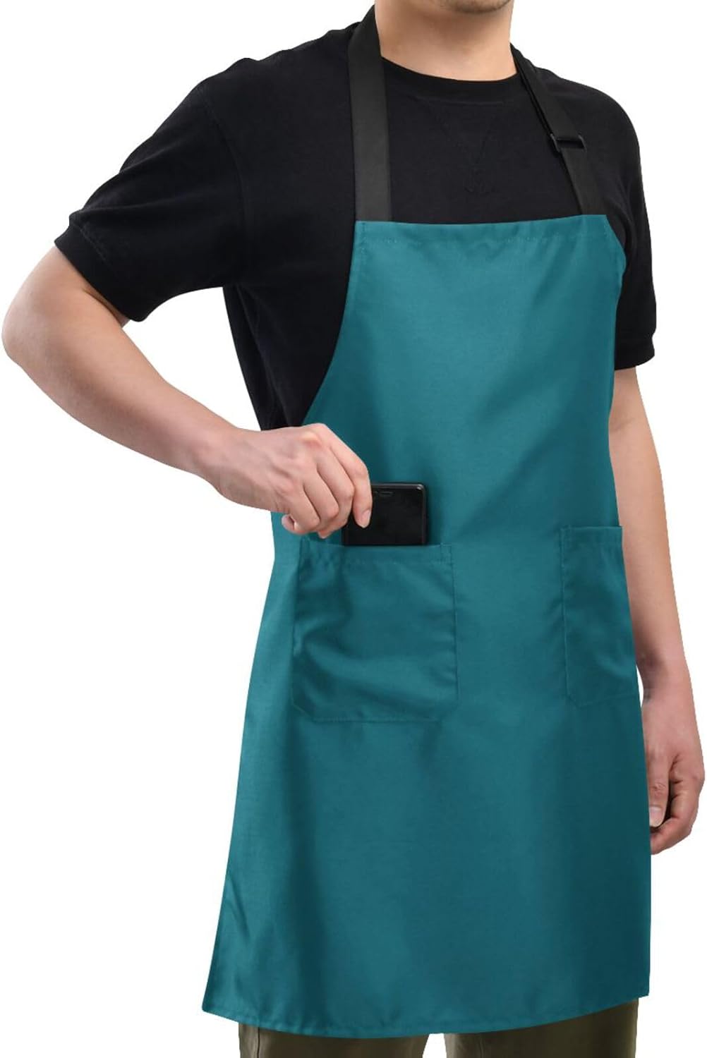 RPLIFE Animals Alphabet Chef Aprons, Waterproof Chef Apron, Aprons with Pockets for Women, Apron Hairstylist