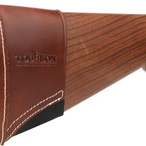 TOURBON Deslizamiento de cuero en la almohadilla de retroceso de la escopeta del rifle del retroceso de la almohadilla del cazador del tirador TOURBON Deslizamiento de cuero en la almohadilla de retroceso de la escopeta del rifle del retroceso de la almohadilla del cazador del tirador