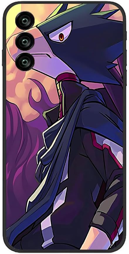 Black Slim Soft Matte Durable Rubber Silicone TPU Fundas Fit Cover Case for Samsung Galaxy A13 5G A04S Tokoyami Fumikage Anime Japan 06