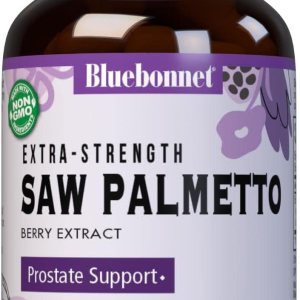 Bluebonnet Nutrición Extracto de bayas de palma enana americana extra fuerte estándar Bluebonnet Nutrición Extracto de bayas de palma enana americana extra fuerte estándar