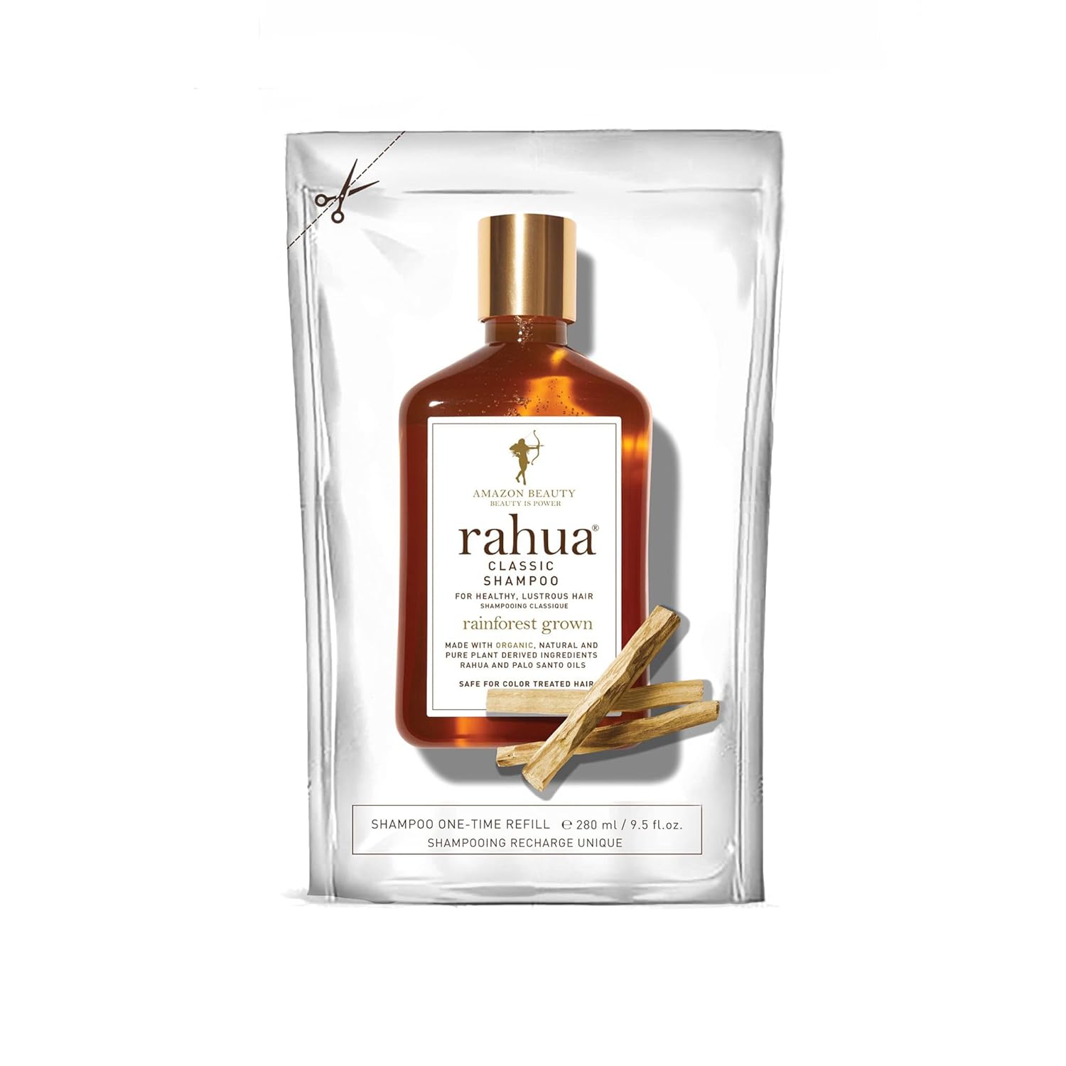 Rahua Champú clásico para todo tipo de cabello, fabricado con ingredientes orgánicos, seguro para cabello teñido (Palo Santo, 9.5 onzas líquidas