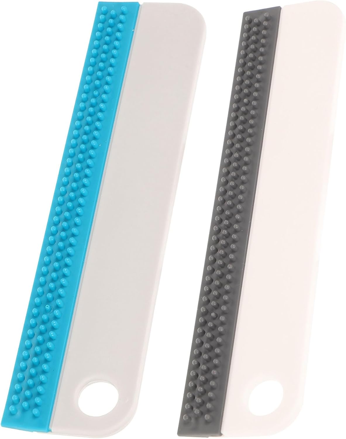 2 unids de silicona limpiaparabrisas de vidrio raspador espejo para el hogar limpiador de azulejos de ducha cepillo de limpieza de silicona