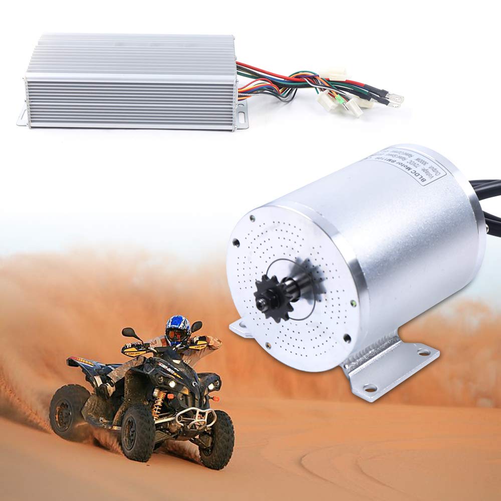 Kit de motor eléctrico sin escobillas CC 72V 3000W Kit de motor de conversión de bicicleta eléctrica Motor sin escobillas Motor sin escobillas