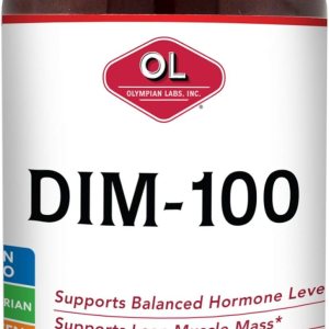 Olympian Labs DIM Suplemento 100 mg – Cápsulas – Diindolilmetano para el equilibrio de estrógenos alivio de la menopausia hormonal tratamiento del Olympian Labs DIM Suplemento 100 mg – Cápsulas – Diindolilmetano para el equilibrio de estrógenos alivio de la menopausia hormonal tratamiento del