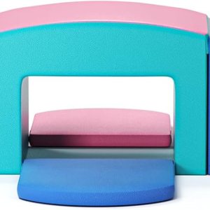 Bloques de escalada de espuma para niños pequeños, 6 piezas de juguetes de escalada suaves, juego de espuma para gatear y escalar con túnel, patio Bloques de escalada de espuma para niños pequeños, 6 piezas de juguetes de escalada suaves, juego de espuma para gatear y escalar con túnel, patio