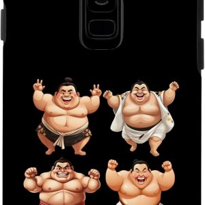 Galaxy S9+ Funny fat sumo wrestler 4 sumo wrestlers Case Galaxy S9+ Funny fat sumo wrestler 4 sumo wrestlers Case