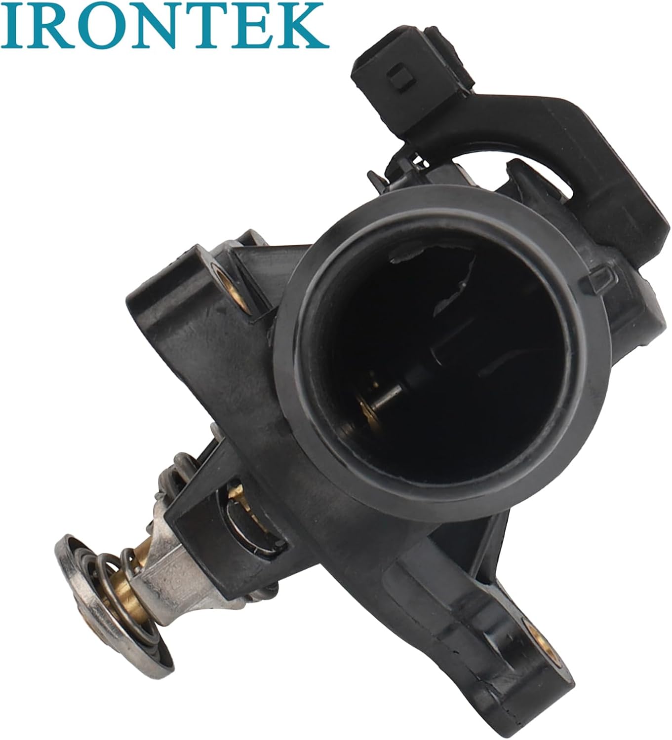 IRONTEK 11537510959 Conjunto de carcasa del termostato del refrigerante del motor para BMW 118i 120i 316i 318i 316ti 318ti 318ti 318Ci 320i 520i
