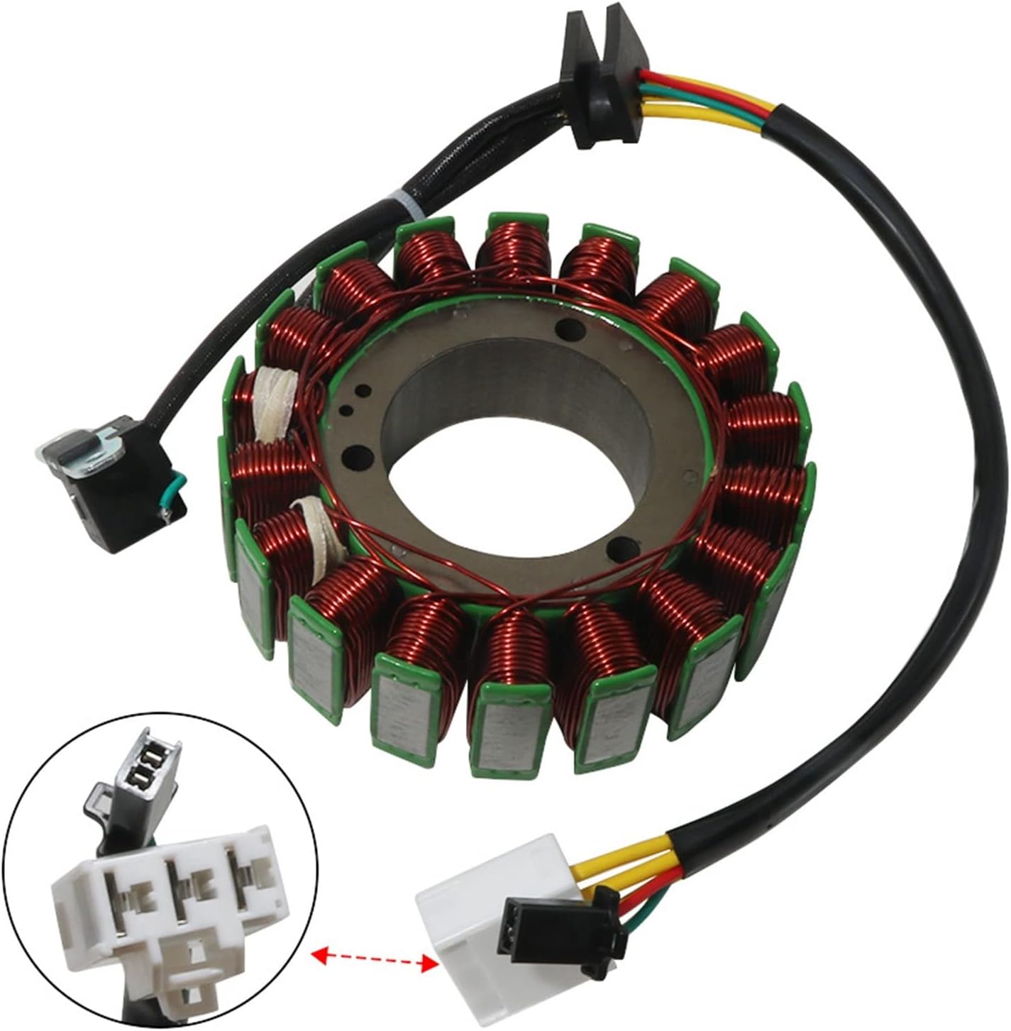32101-31J00 32101-06L00 Motores Magneto Bobina de estator compatible con Suzuki DL1000 (ABS) V-Strom 2014-2019 DL1050 2020-2021 Moto