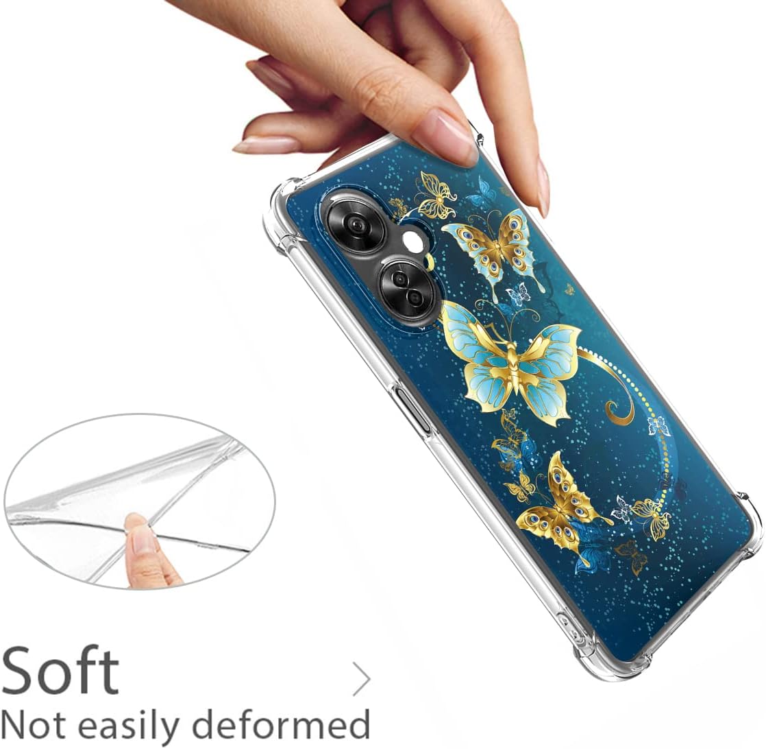 Funda para Oneplus Nord N30 5G, Oneplus Nord CE3 Lite, TPU suave, absorción de golpes, protección flexible de gasolina, funda para teléfono Oneplus