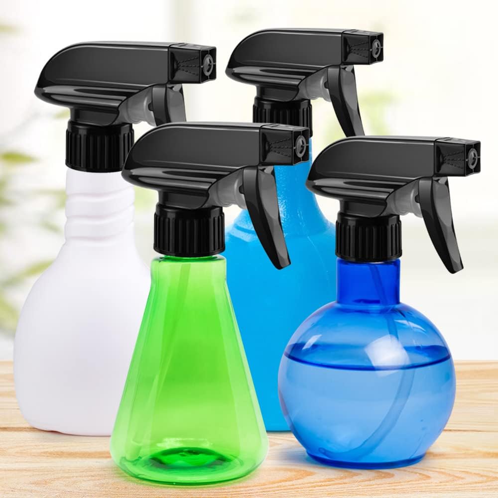 Paquete de 4 cabezales de boquilla de repuesto para botellas de plástico de vidrio de 8 oz16 onzas, apto para limpiadores de ventanas, aromaterapia,