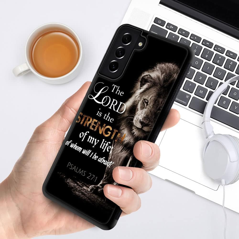 DAIZAG Funda compatible con Samsung Galaxy S22 Ultra, León de las Escrituras de la Biblia para niños y niñas, suave y delgada, a prueba de golpes,