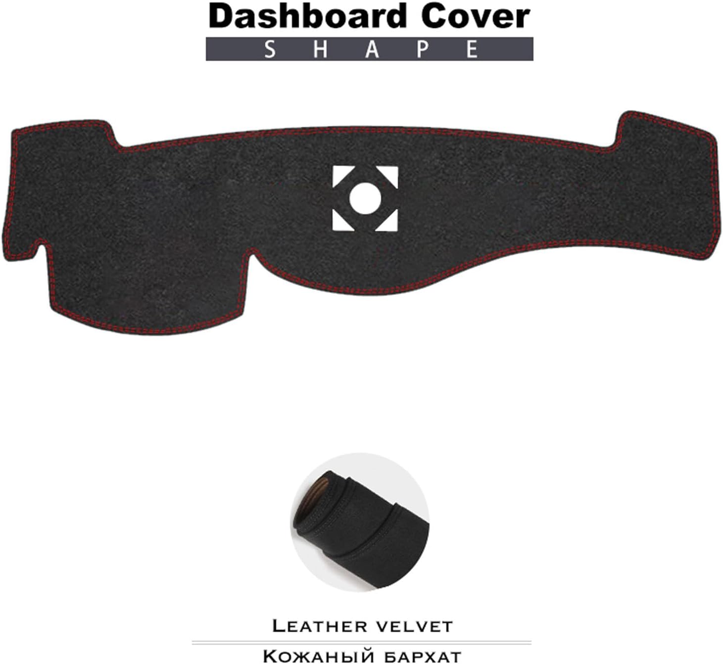 Cubierta del tablero de instrumentos del automóvil, protector para Infiniti G37 G35 G25 2007-2013 Sedan Coupé