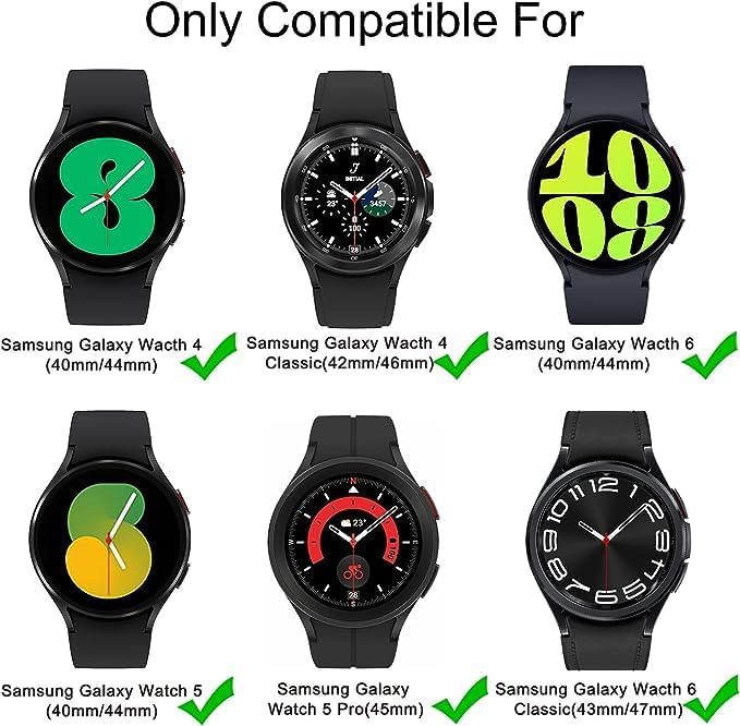 __PLACEHOLDER_BRAND_0__ Christmas Jack Skellington Sally – Correas compatibles con Samsung Galaxy Watch 6Watch 5 Pro de 1.77 pulgadas, Watch 4 de
