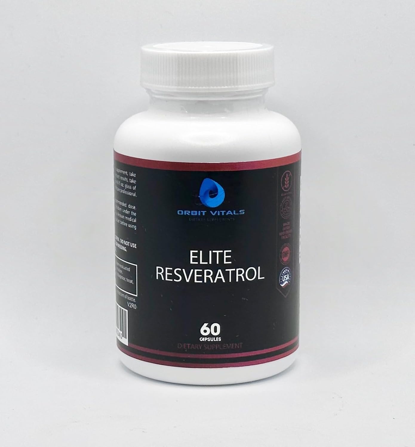 Elite Resveratrol 600 Complejo Estandarizado Trans-Resveratrol