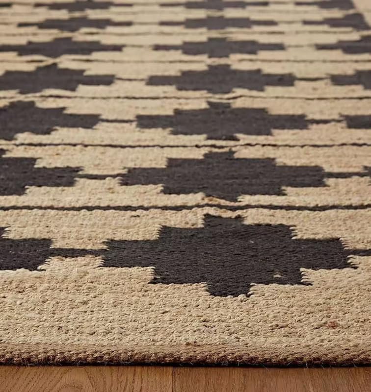 The Weaver House – Alfombras de yute natural, decoración de alfombra de cáñamo, alfombras de yute para escaleras, cocina, alfombras de pasillo para